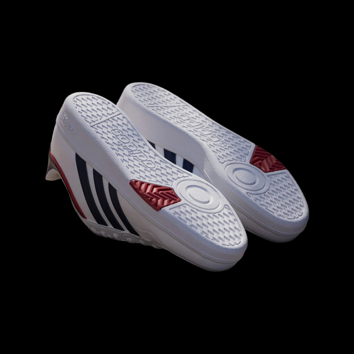 Adidas Hoops 4.0 White / Navy Blue / Red