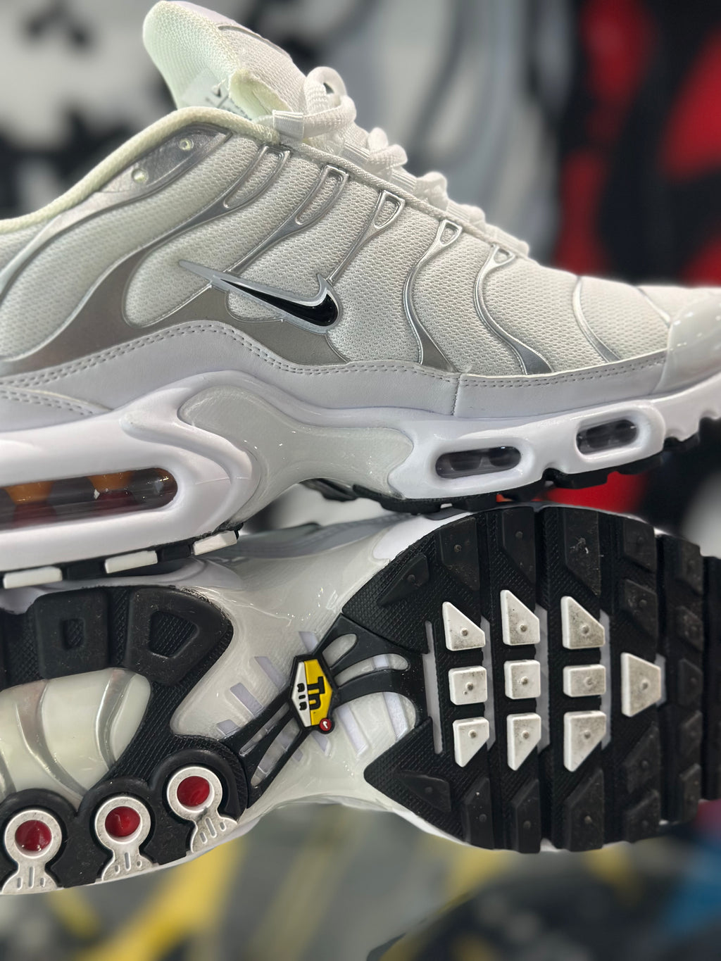 Nike Air Max Tn Plus White/Silver