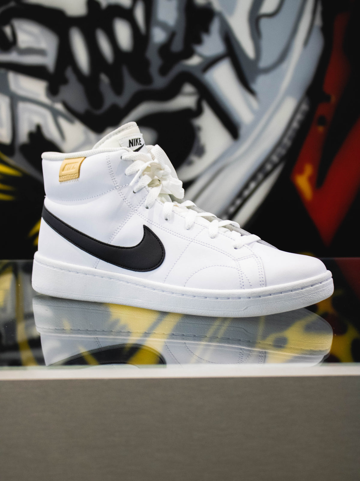 Nike Court Royale 2 Mid White Black