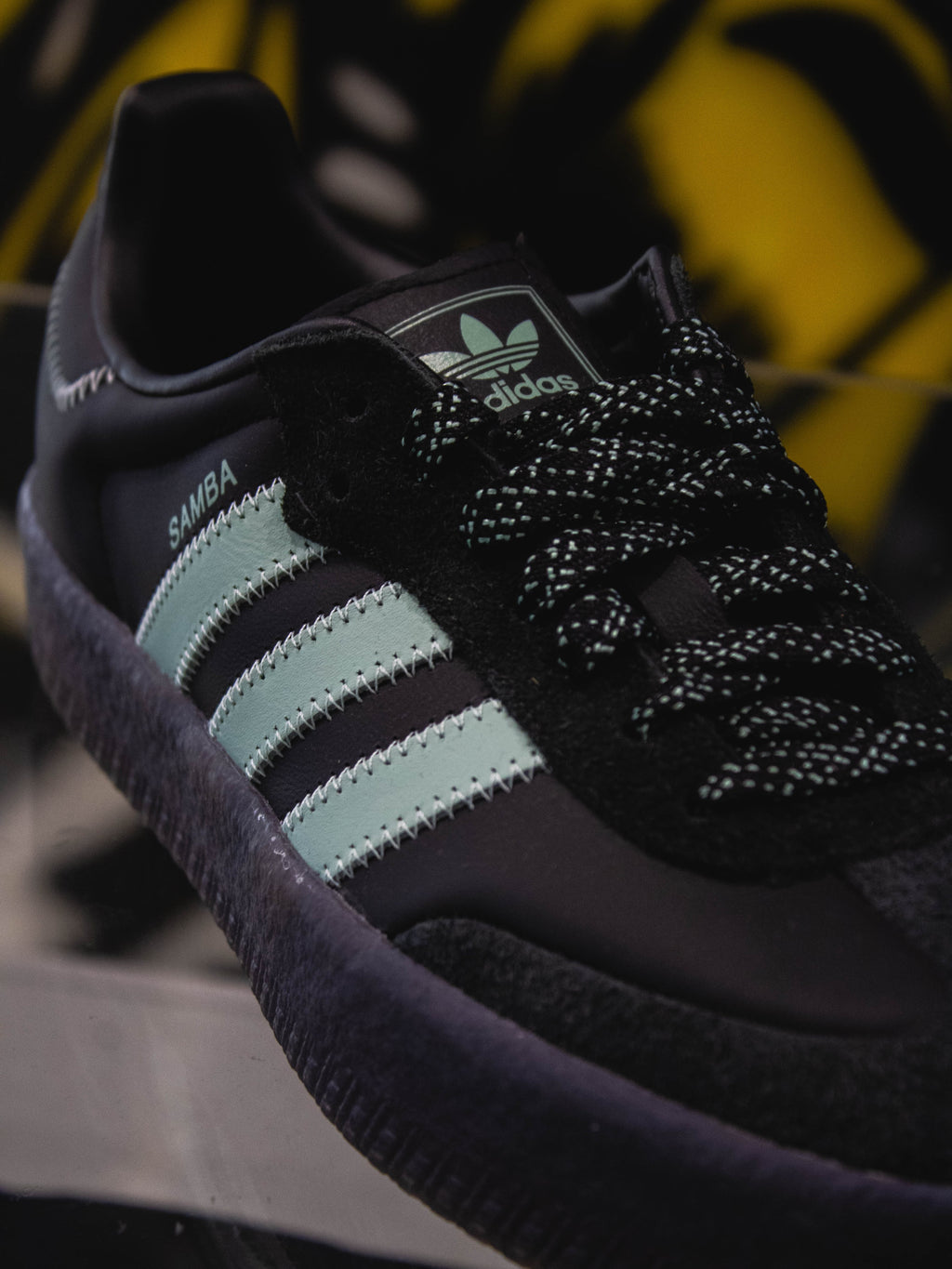 Adidas Originals Samba Core Black / Bliss Mint / Gum