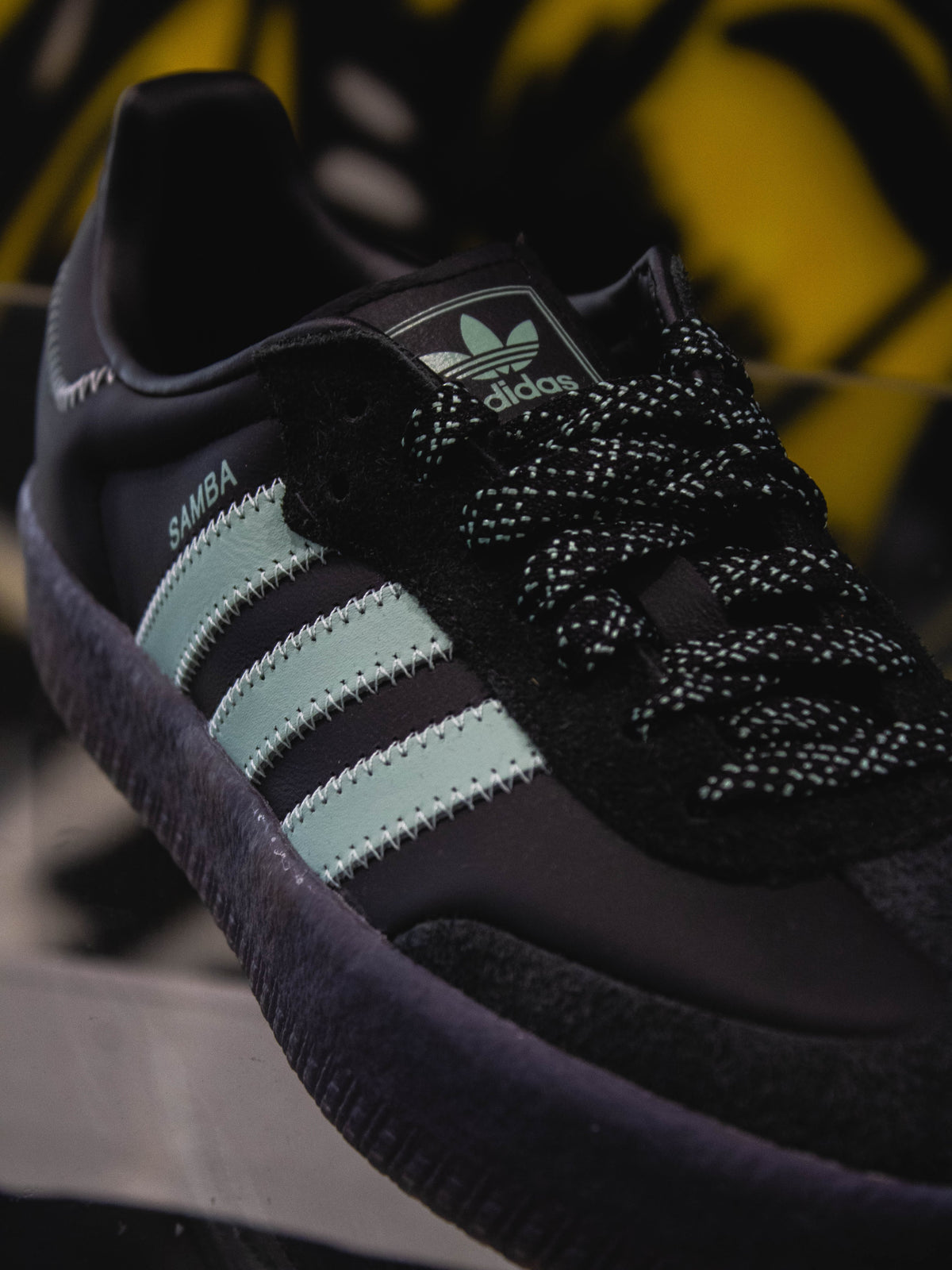 Adidas Originals Samba Core Black / Bliss Mint / Gum
