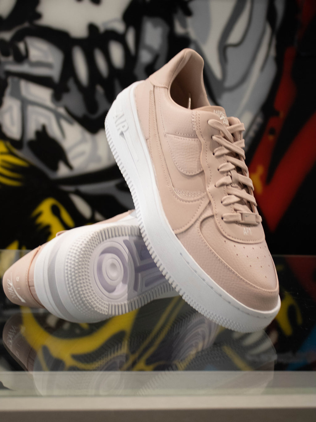 Nike Air Force 1 Platform Old Rose