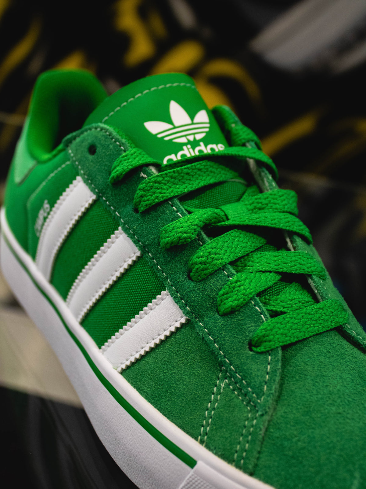 Adidas Originals Campus Vulc Court Green / Cloud White / Gum