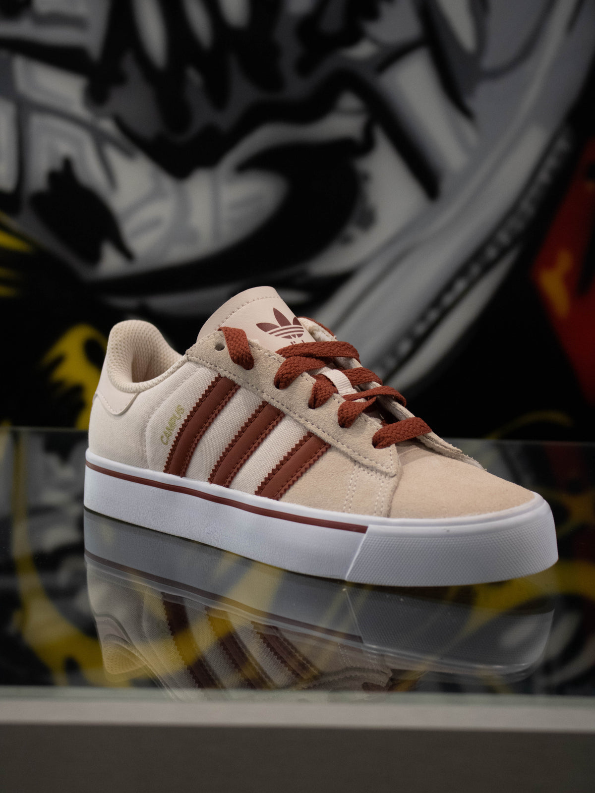 Adidas Originals Campus Vulc Beige/Pink