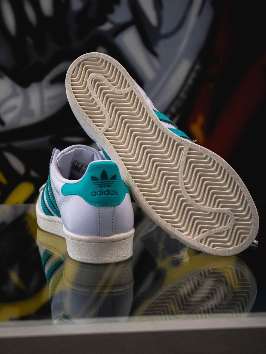 Adidas Originals Superstar Cloud White / Preloved Green / Off White